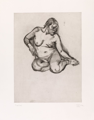 Girl Holding Her Foot