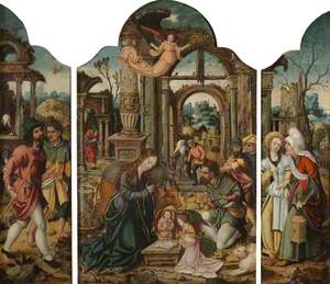 Triptych – The Adoration of the Shepherds