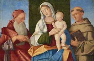 Virgin and Child between Saint Jerome and Saint Francis