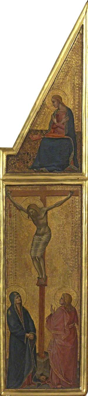 Crucifixion with Virgin of the Annunciation