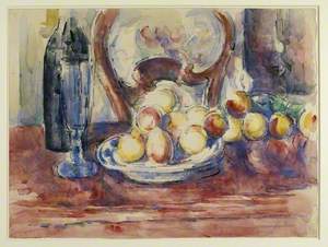 Apples, Bottle and Chairback