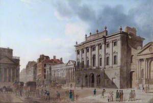 A View of the Old Bank of England, London, c.1800