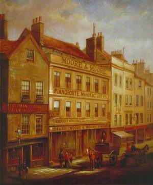 Bishopsgate, London, in 1871