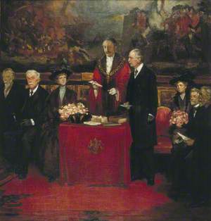 Sir Thomas V. Bowater, Lord Mayor of London, Speaking at the Royal Drawing Society's Annual General Meeting at the Guildhall Art Gallery, 16 January 1914