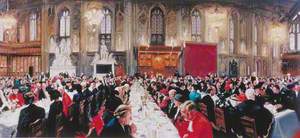 The Luncheon to Celebrate the Fortieth Anniversary of the Accession of Her Majesty The Queen at the Guildhall, London, 24 November 1992