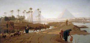 The Subsiding of the Nile, Egypt
