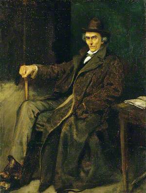 Sir Henry Irving (1838–1905), at Rehearsal
