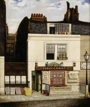 Allen's Tobacconist Shop, 'The Woodman', 20 Hart Street, Grosvenor Square, London