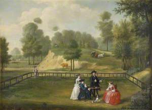 Rosamond's Pond and the Pound in St James's Park, London