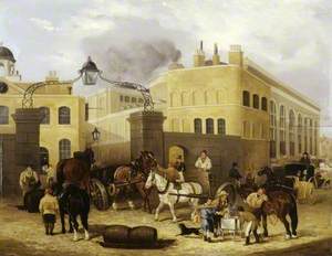 Barclay and Perkins's Brewery, Park Street, Southwark, London