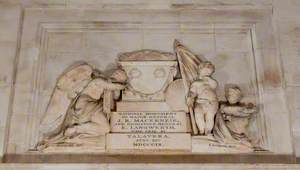 Mural Monument to Major General J. R. Mackenzie and Brigadier General E. Langwerth (d.1809)
