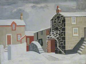 Snow (Scene) St Ives