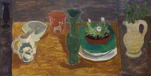 Still Life, Pot with Daisies