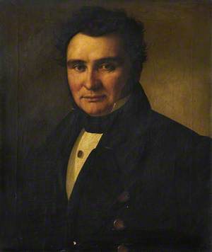 Portrait of a Man in a Black Jacket