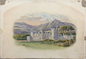 Painting of Balmoral Castle by James Watterston Herald