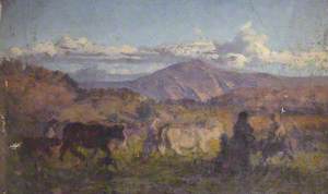 Landscape with Drovers and Cattle