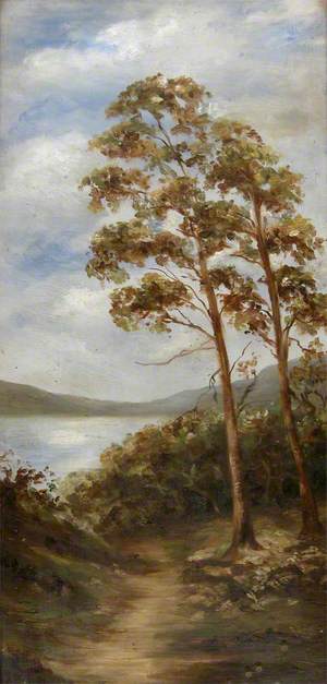 Trees by a Loch