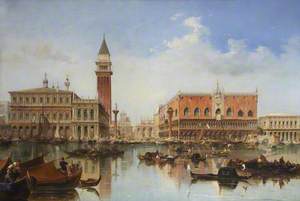 Venice, the Piazetta and the Doge's Palace