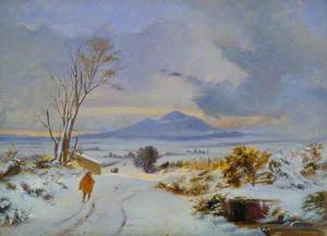 A Snow Scene, Ben Ledi