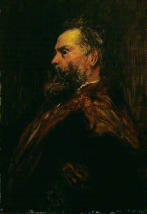 Sam Bough (1822–1878), in Fancy Dress