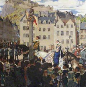 Mary, Queen of Scots Arriving in Stirling