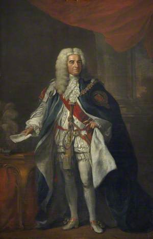 Thomas Pelham-Holles (1693–1768), 1st Duke of Newcastle under Lyme, Prime Minister, Chancellor of Cambridge University (1748–1768)