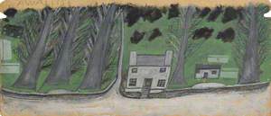 House with Trees