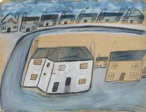 White House and Cottages, the Old House, Porthmeor Square, St Ives