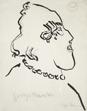 Caricature of Georges Banks (1885–1953)