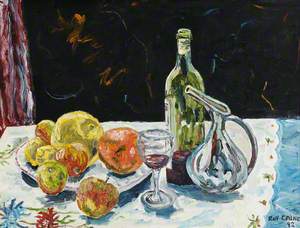 Still Life with Fruit and Wine