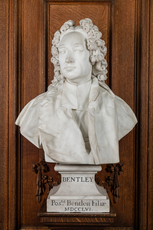 Richard Bentley (1662–1742), DD, FRS, Master of Trinity (1700–1742)
