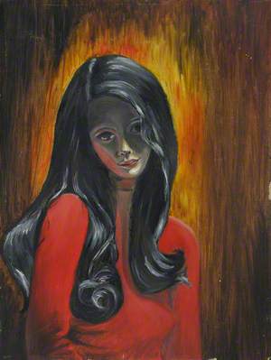 Girl with Red Blouse