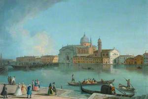 A View of the Redentore, Venice, on the Feast of the Redeemer