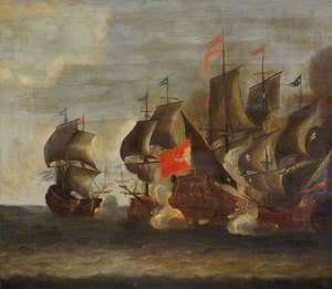 A Naval Engagement between Turks and Corsairs