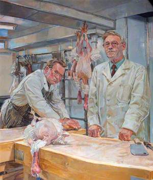 Ron and Ray Pett, Butchers