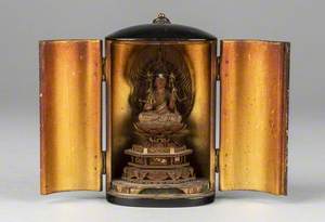 Shrine with the Bodhisattva Seishi*