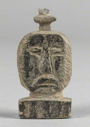 Woman's Head with Top Bust
