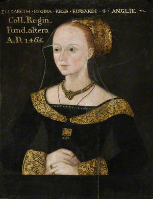 Elizabeth Woodville (c.1437–1492), 2nd Foundress of Queens' College, Wife of Edward IV