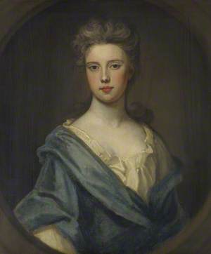 Portrait of an Unknown Girl in a Pale Blue Dress