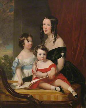 Annette Kyle, First Wife of William Westwood Chafy and Her Children, Mary Anne Elizabeth and William Kyle Westwood