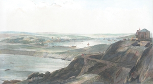 View of the Town and Part of the Harbour of Falmouth from Pendennis Castle