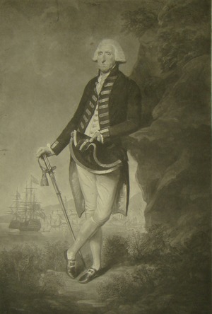 The Rt Hon. Lord Hood (1724–1816), Admiral of the Blue and Commander in Chief of His Majesty's Fleet in the Mediterranean