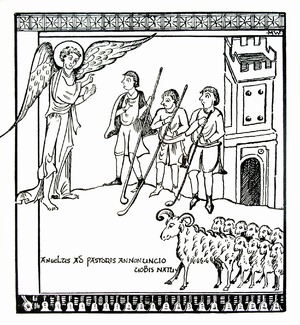 Angelus ad pastoris annonuncio uobis natus