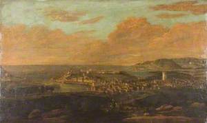 A View of Mount Edgcumbe with Plymouth in the Foreground