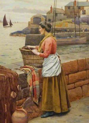 A Cornish Fisher Woman