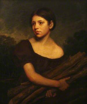Portrait of a Girl with a Bundle of Faggots