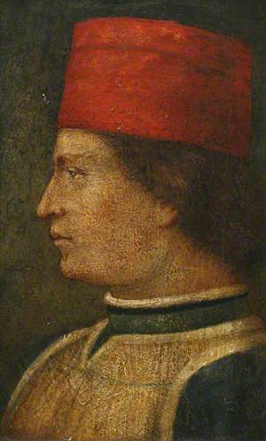 Portrait of a Man in a Red Hat