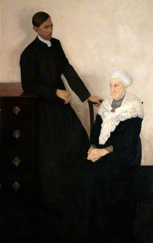 Reverend Bernard Walke and His Mother