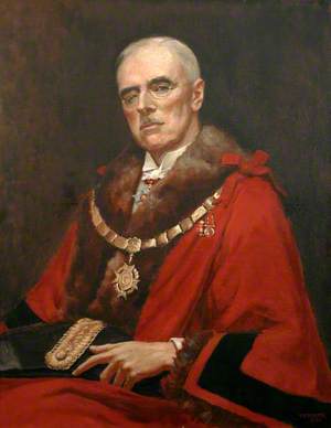 Lieutenant Colonel William Price Drury, CBE, RM, Mayor of Saltash