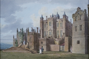 Bolsover Castle; Little Castle from the South West